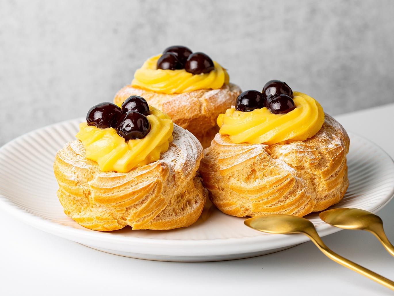 La ricetta delle zeppole di San Giuseppe al forno