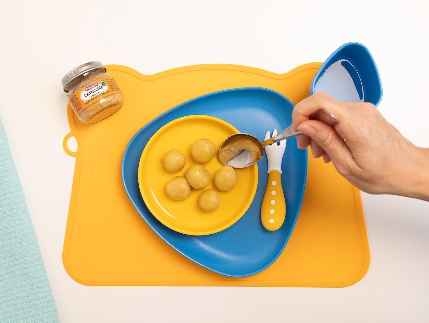 Ricetta delle polpettine lenticchie e patate