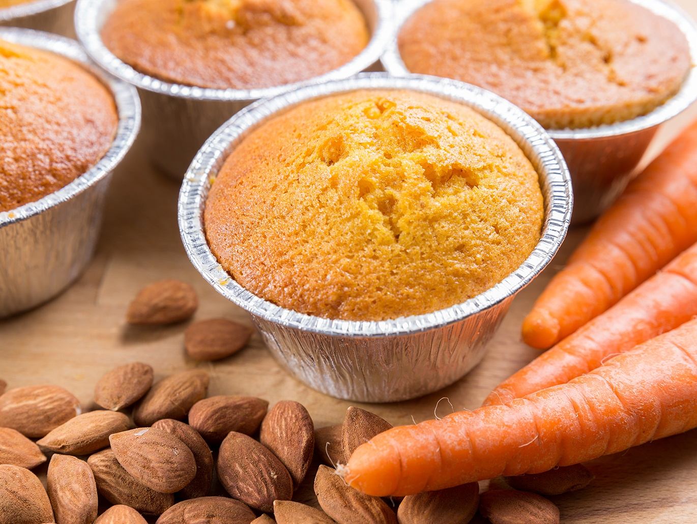 Muffin alle carote e mandorle: la ricetta perfetta per la colazione 