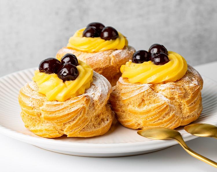 La ricetta delle zeppole di San Giuseppe al forno