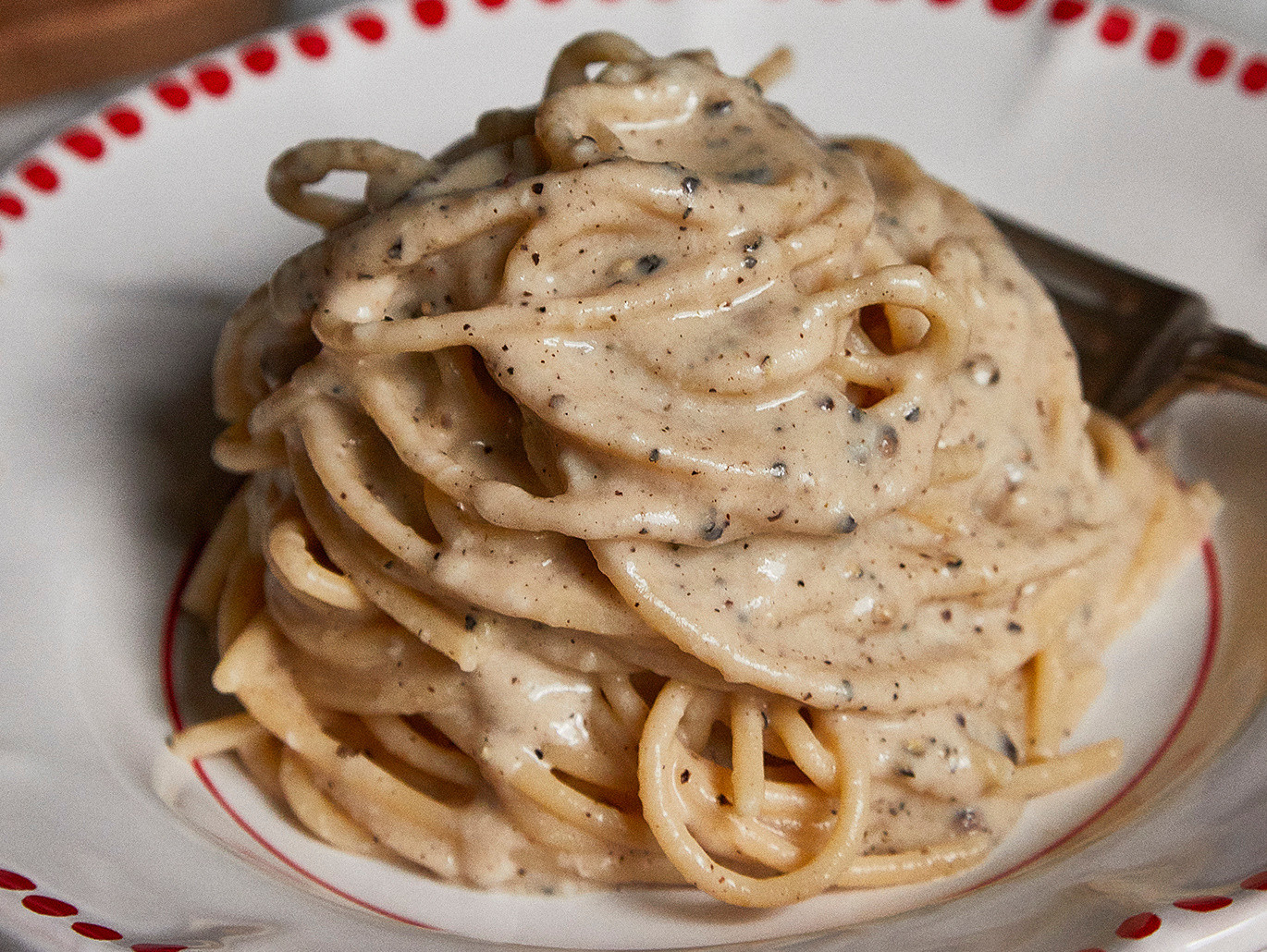 Spaghettoni grossi n° 220 cacio e pepe Rummo