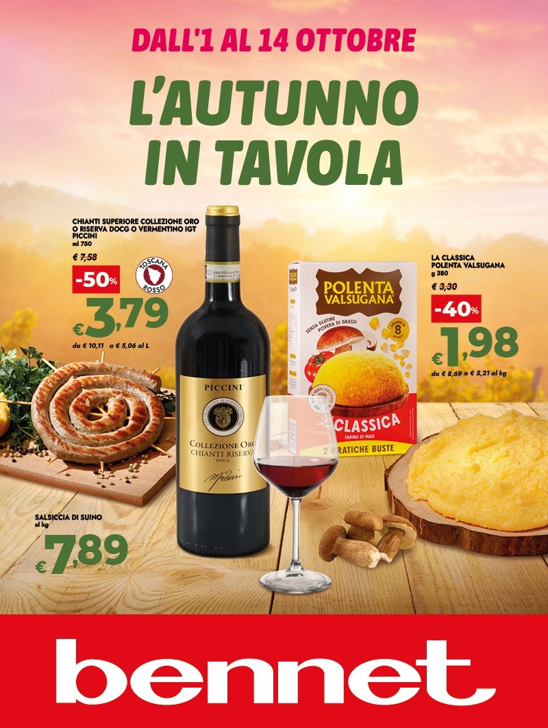 L'AUTUNNO IN TAVOLA