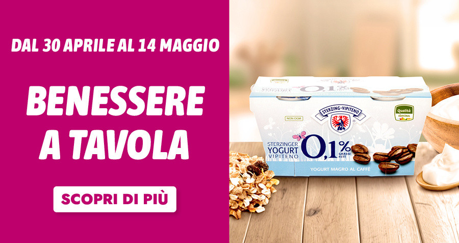 BENESSERE A TAVOLA