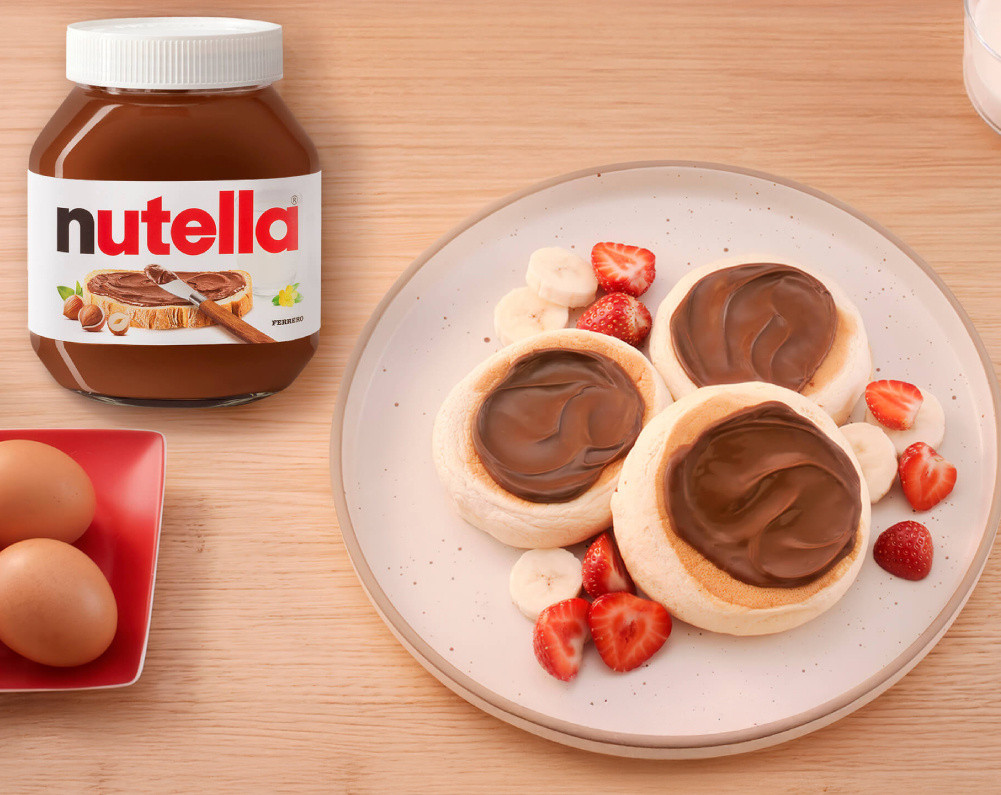 Fluffy pancakes con Nutella®