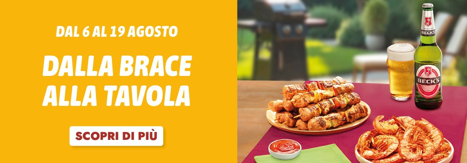 DALLA BRACE ALLA TAVOLA