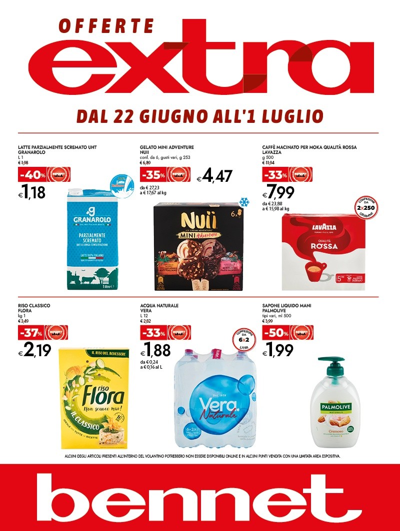 OFFERTE EXTRA
