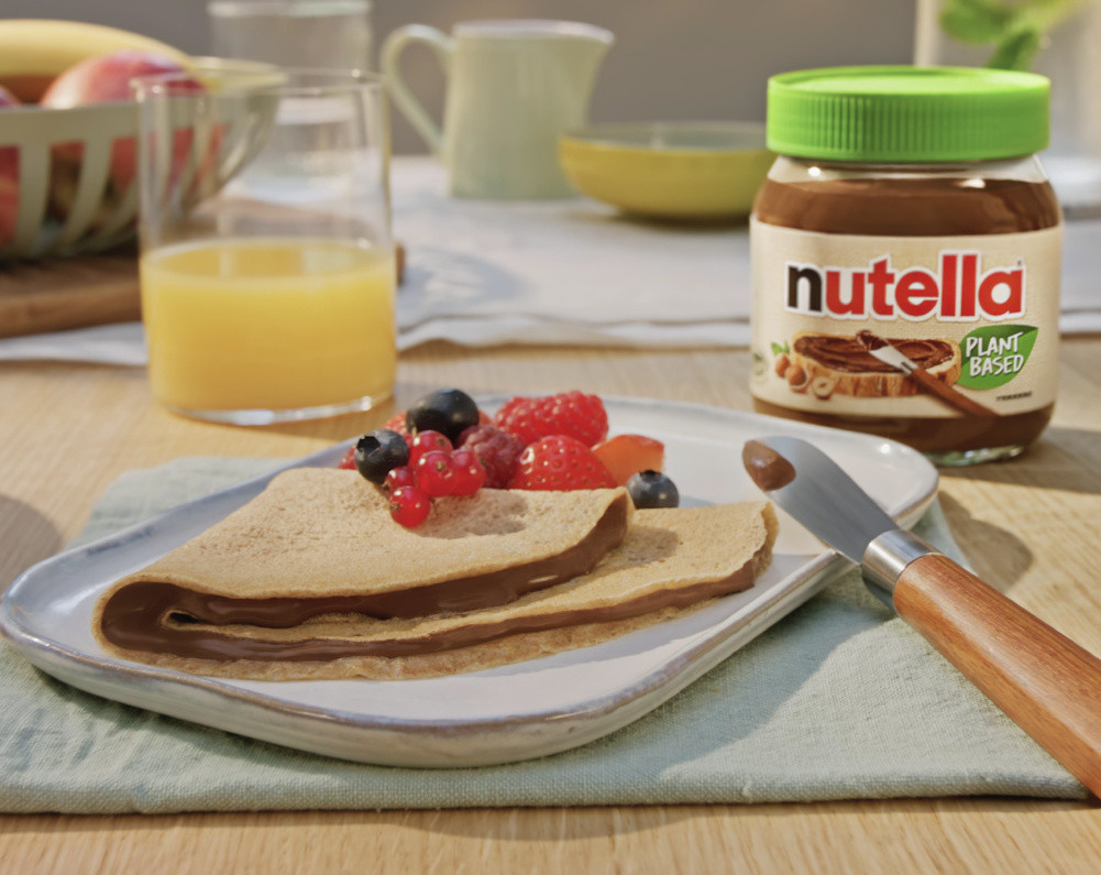 Crêpes vegane con Nutella® Plant-Based