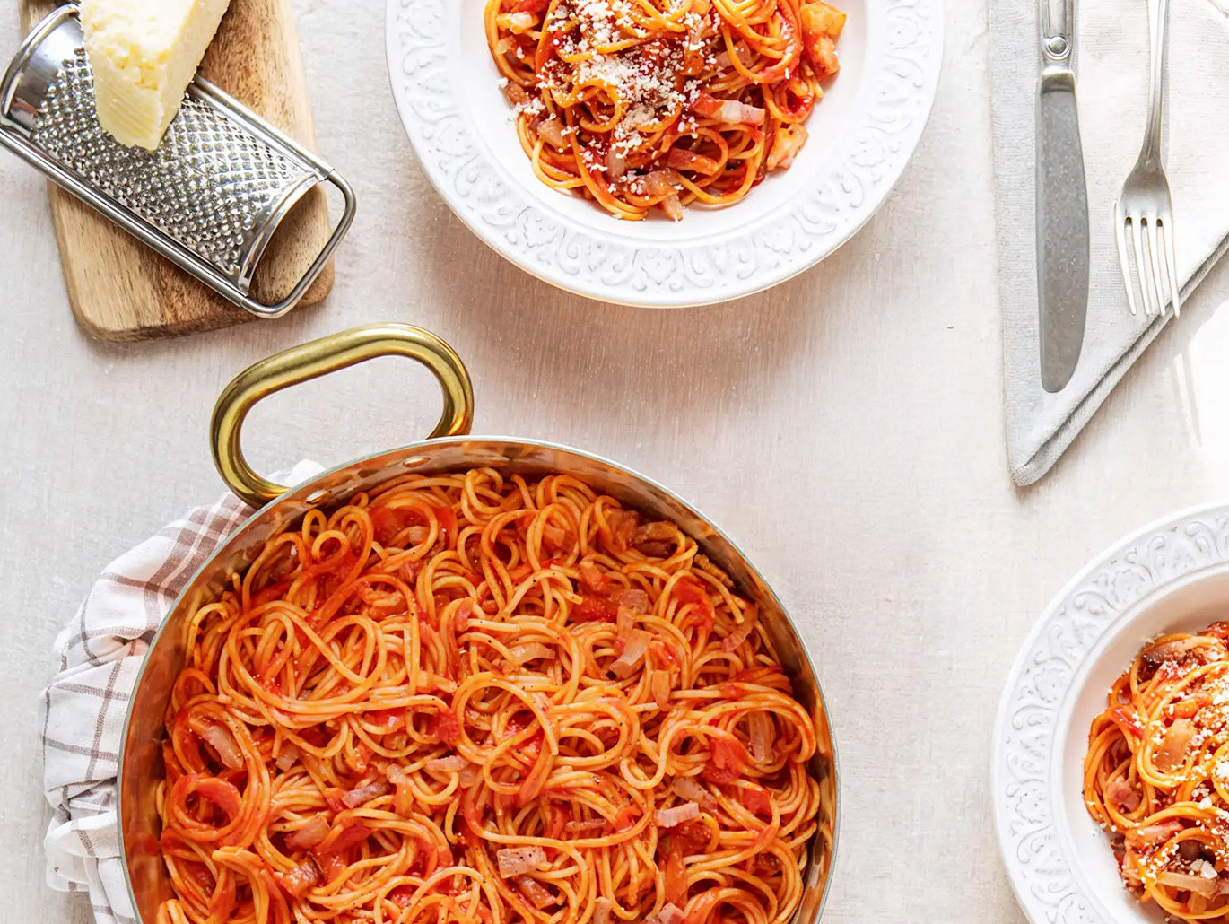 Spaghetti all'amatriciana Barilla
