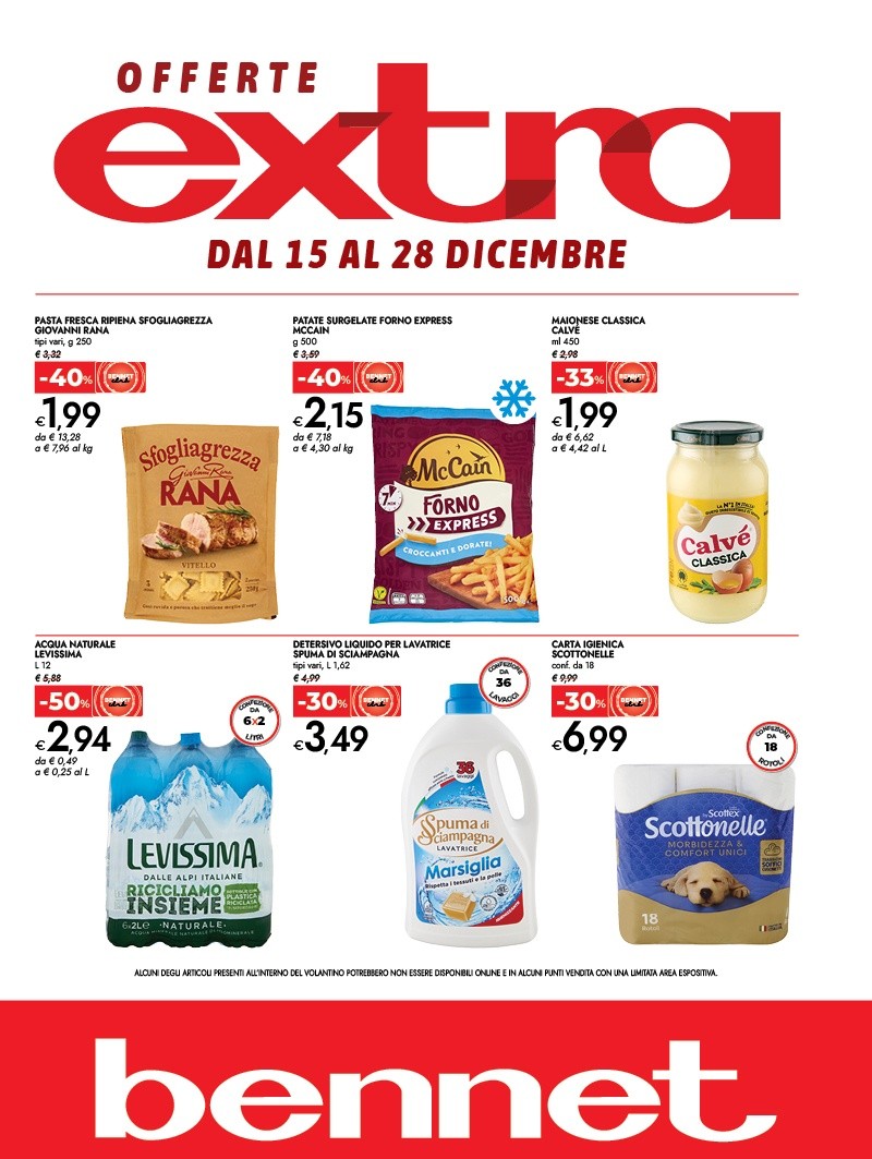OFFERTE EXTRA