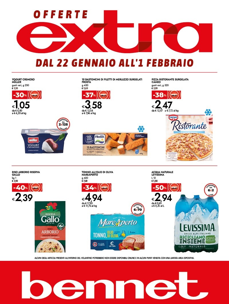 OFFERTE EXTRA
