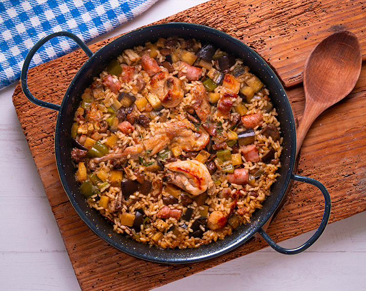 La ricetta della paella valenciana