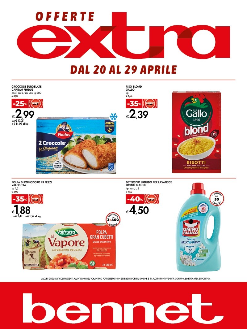 OFFERTE EXTRA