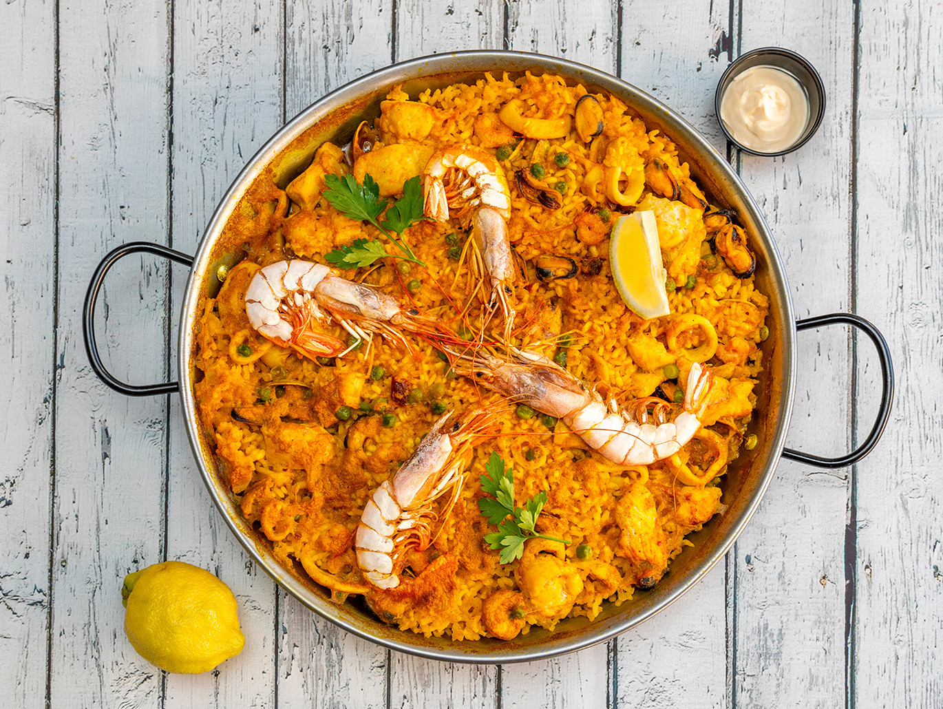 La ricetta della paella mista