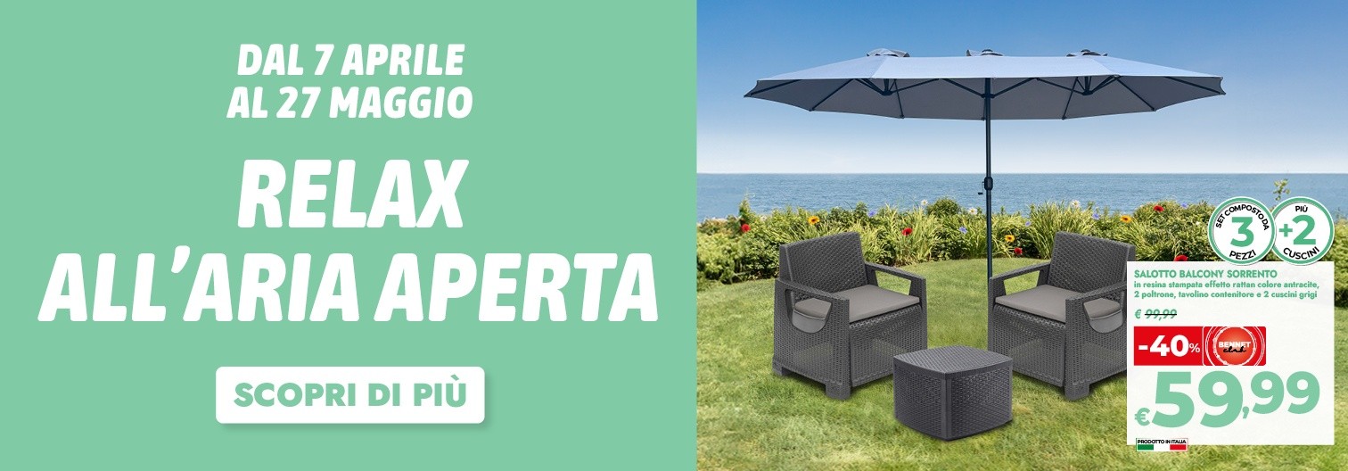 RELAX ALL'ARIA APERTA