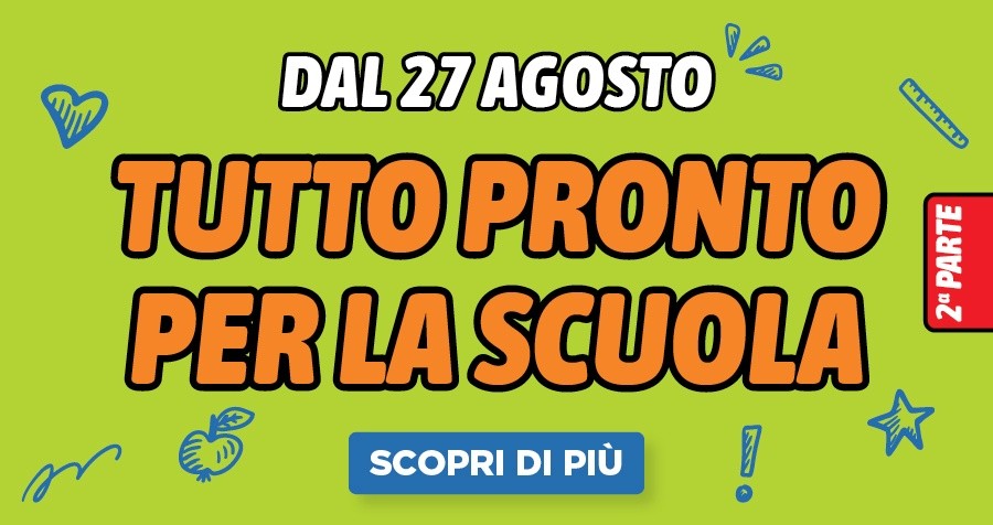 TUTTO PRONTO PER LA SCUOLA 2° PARTE
