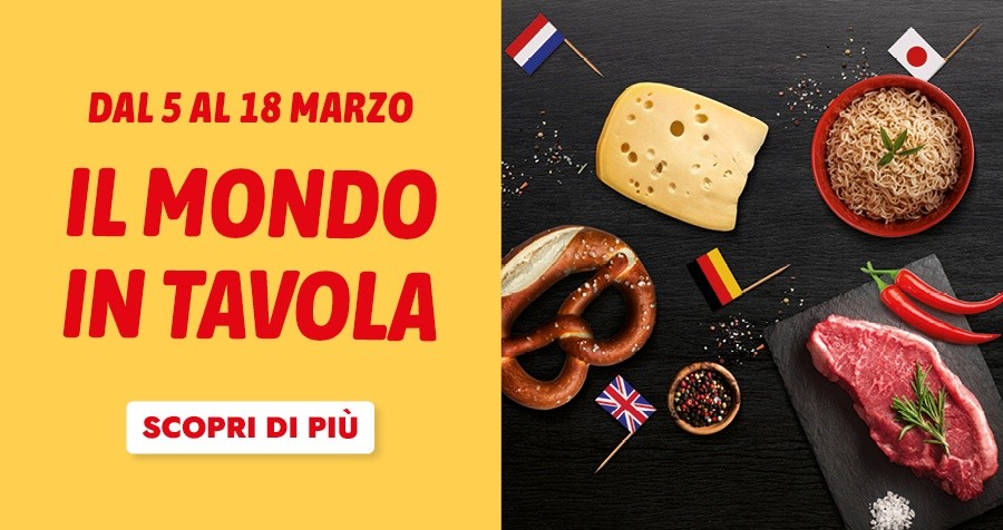 IL MONDO IN TAVOLA