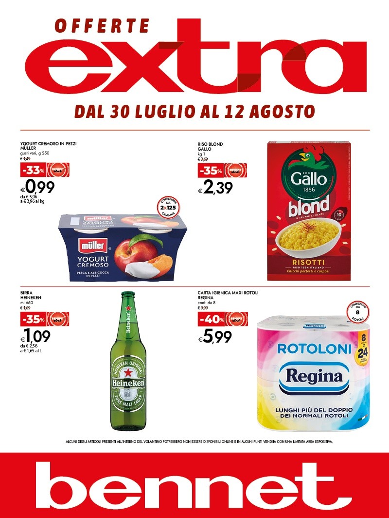 OFFERTE EXTRA