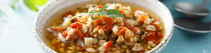 La ricetta della zuppa di farro