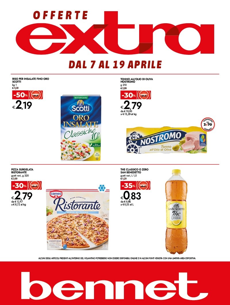 OFFERTE EXTRA
