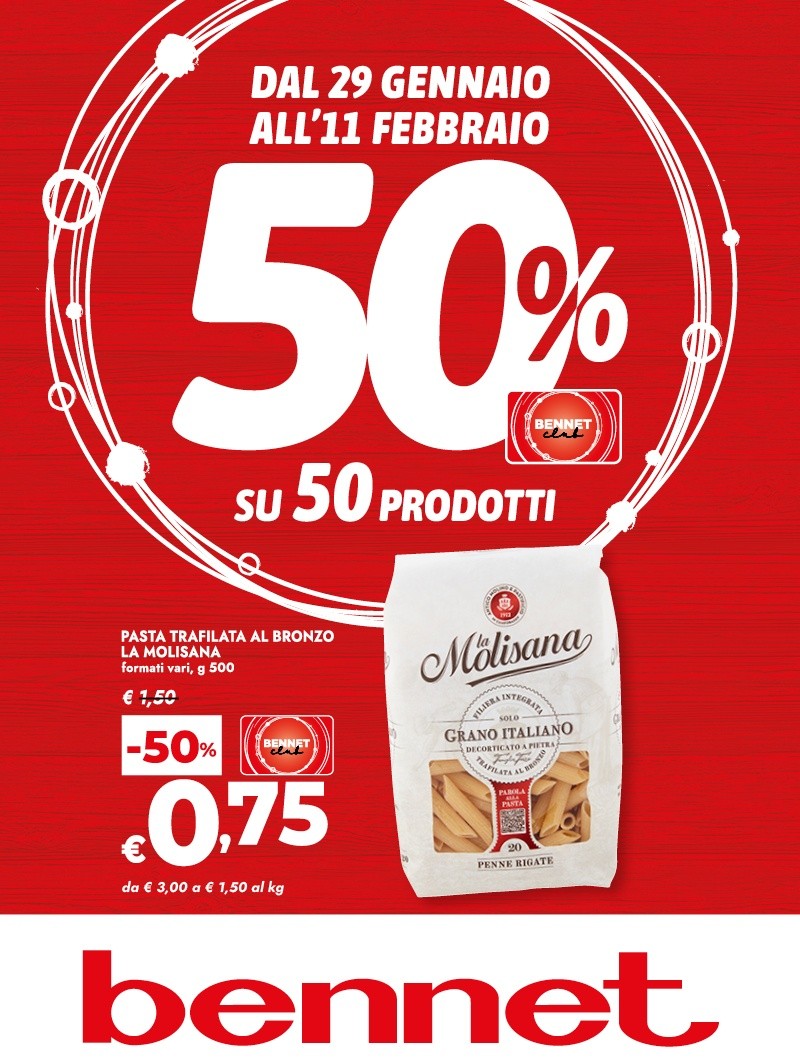 50%BC SU 50 PRODOTTI