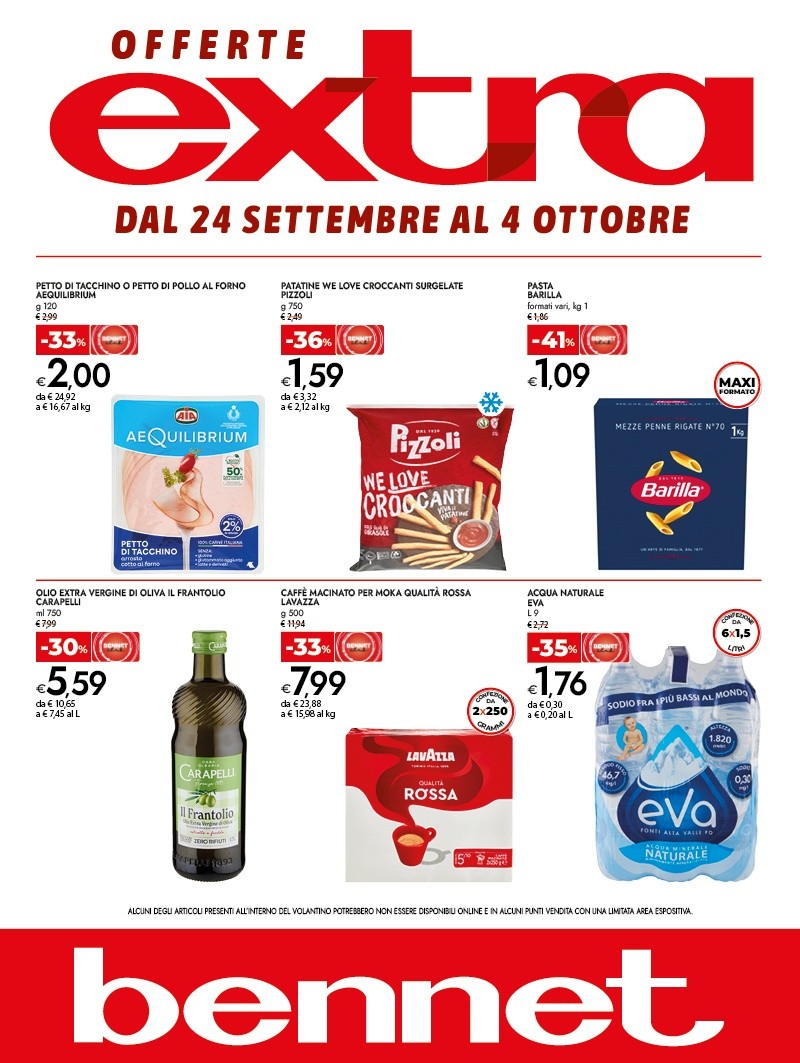 OFFERTE EXTRA