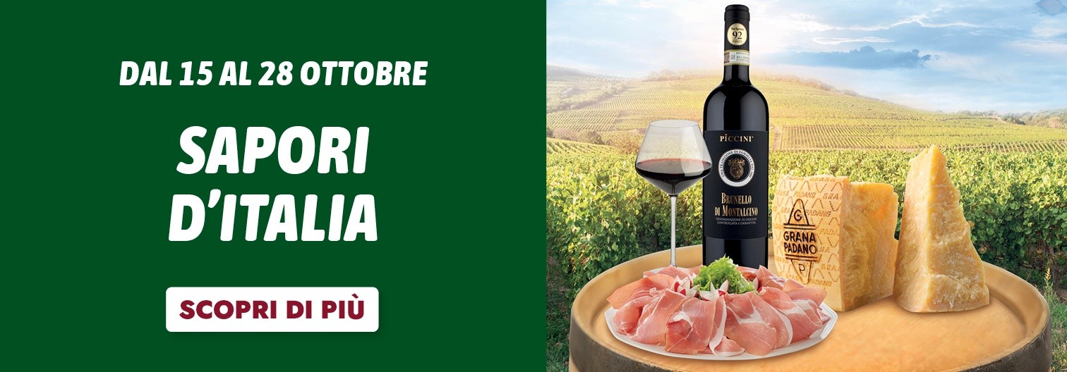 VINI SALUMI FORMAGGI + DISPENSA