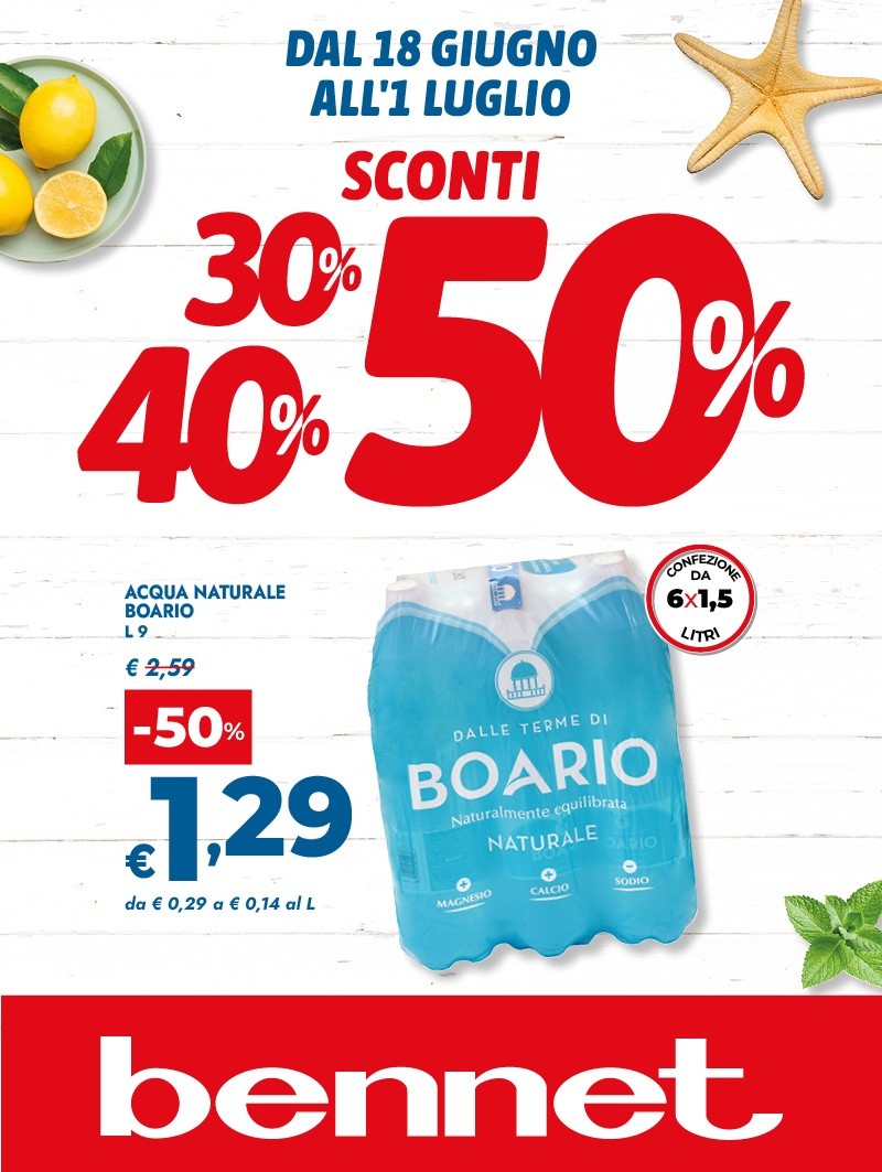 SCONTI 304050%