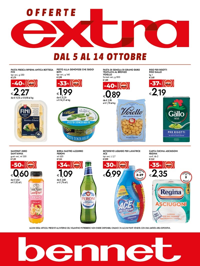 OFFERTE EXTRA