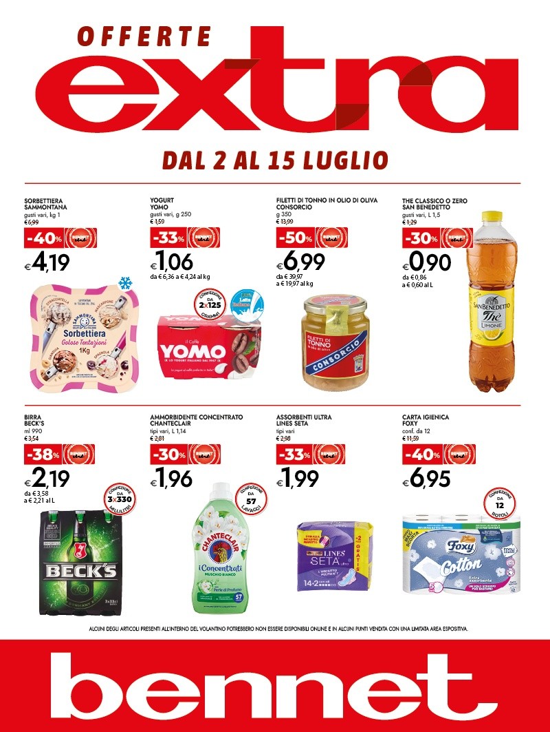 OFFERTE EXTRA