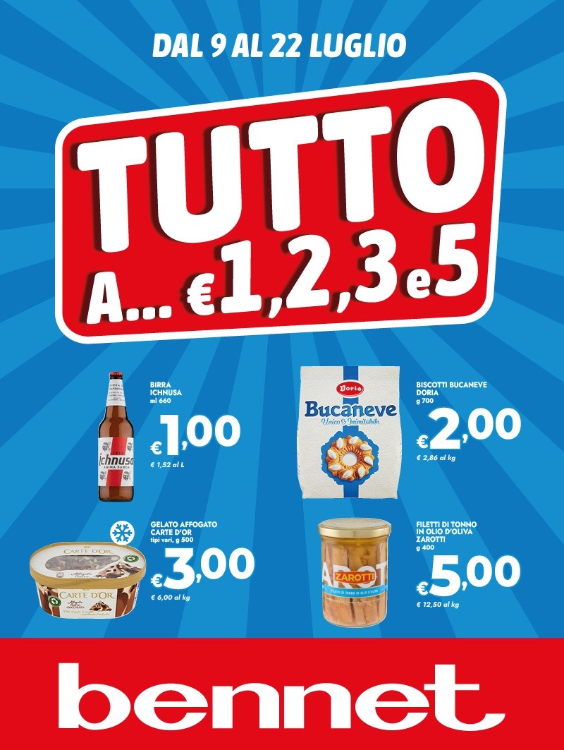 TUTTO A € 1,2,3,5