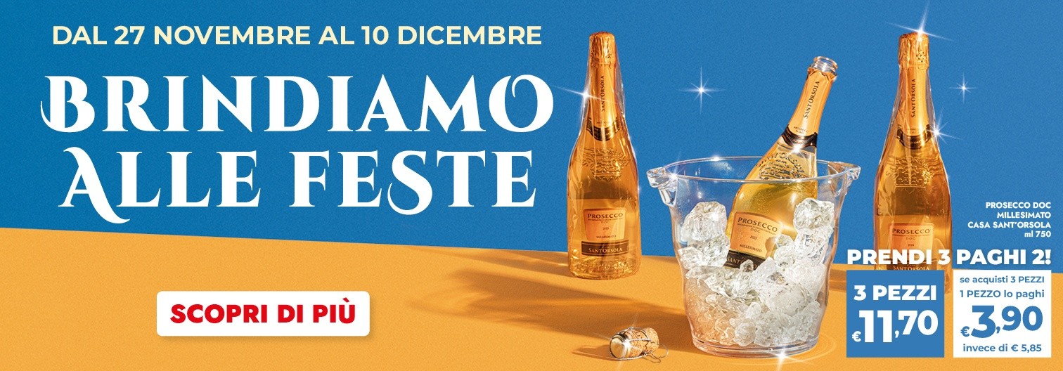 BRINDIAMO ALLE FESTE