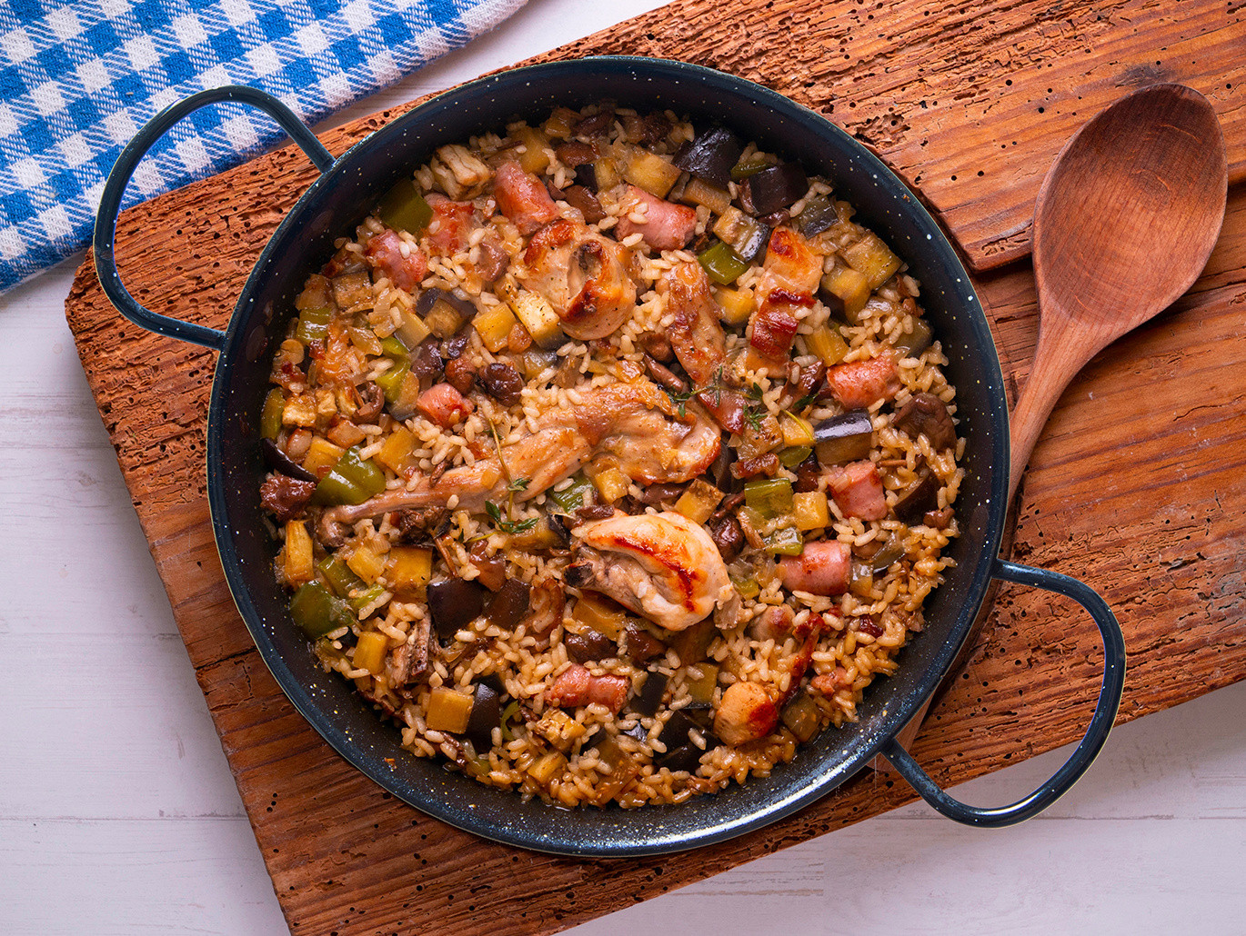 La ricetta della paella valenciana