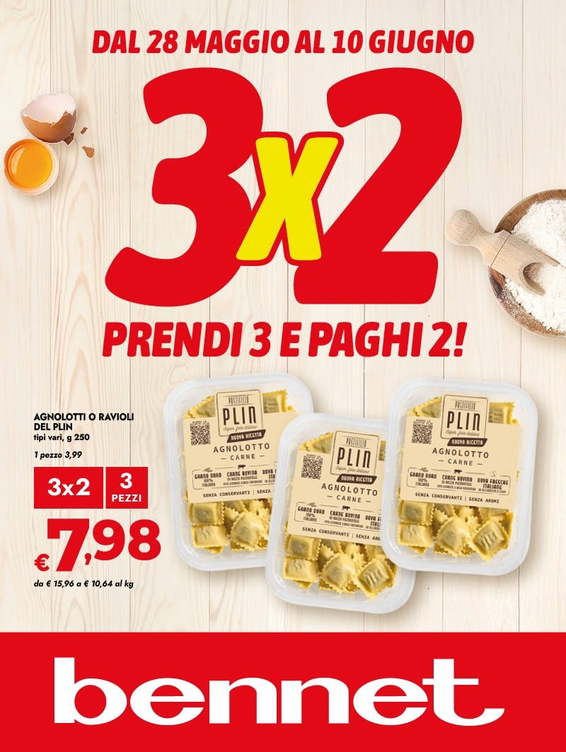 3X2 PRENDI 3 E PAGHI 2
