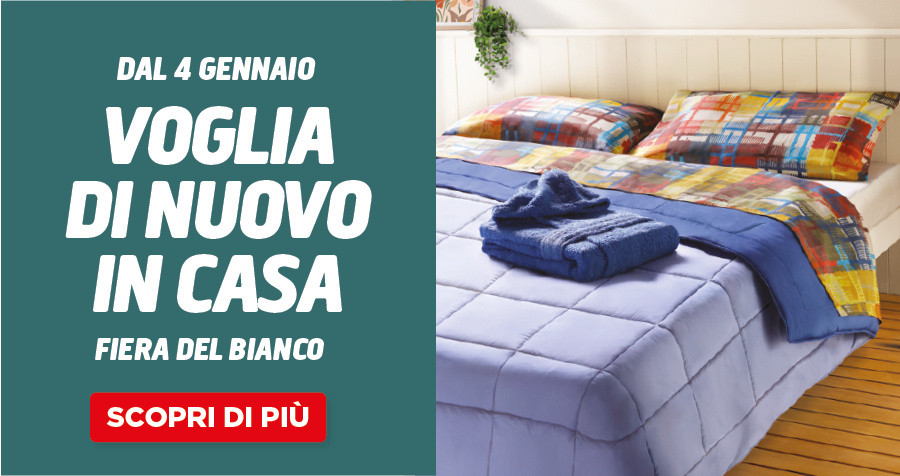 VOGLIA DI NUOVO IN CASA- FIERA DEL BIANCO