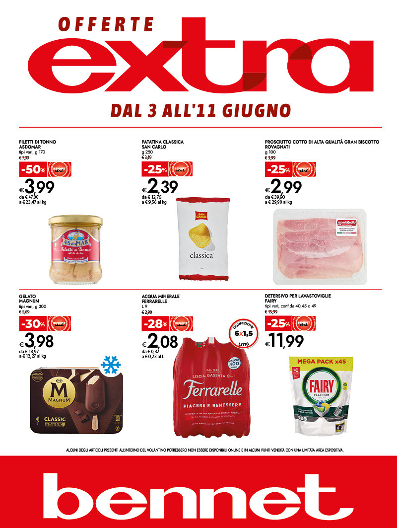 OFFERTE EXTRA