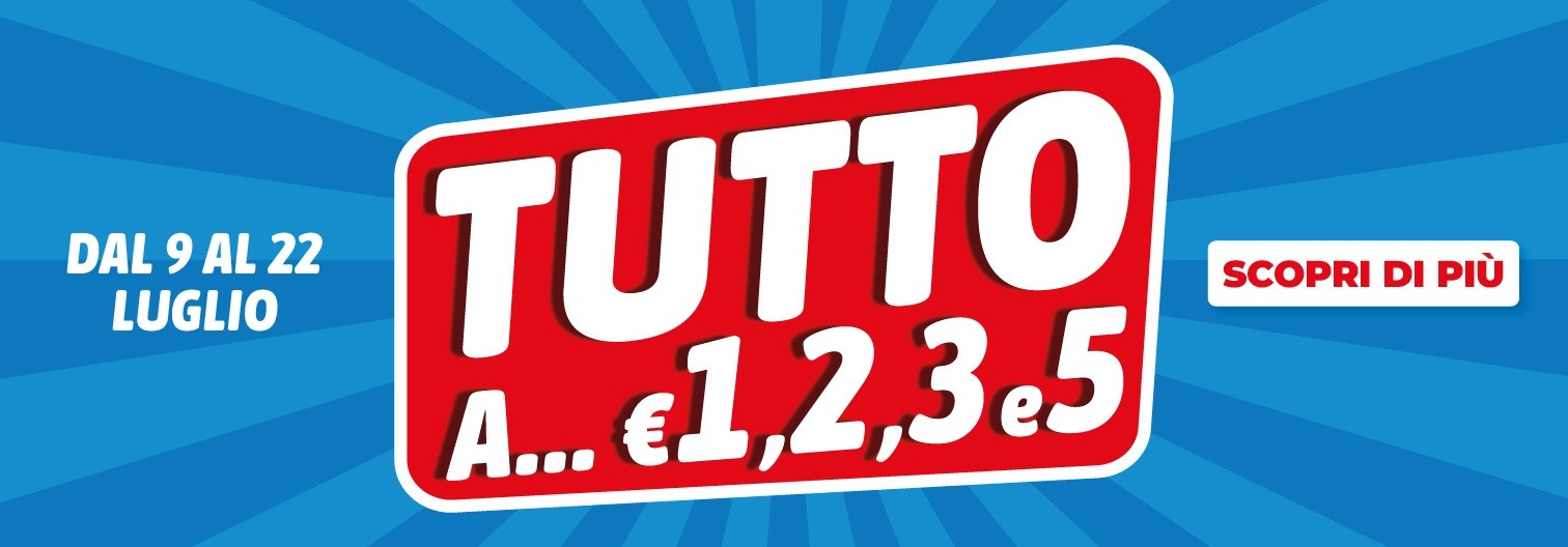 TUTTO A € 1,2,3,5