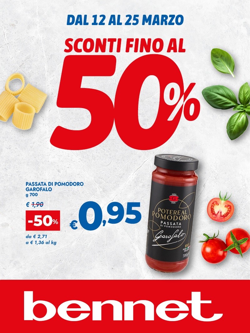 SCONTI FINO AL 50%