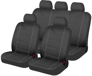 Set Completo Coprisedili Per Auto Comfort Grigio Lubex - Foto 1