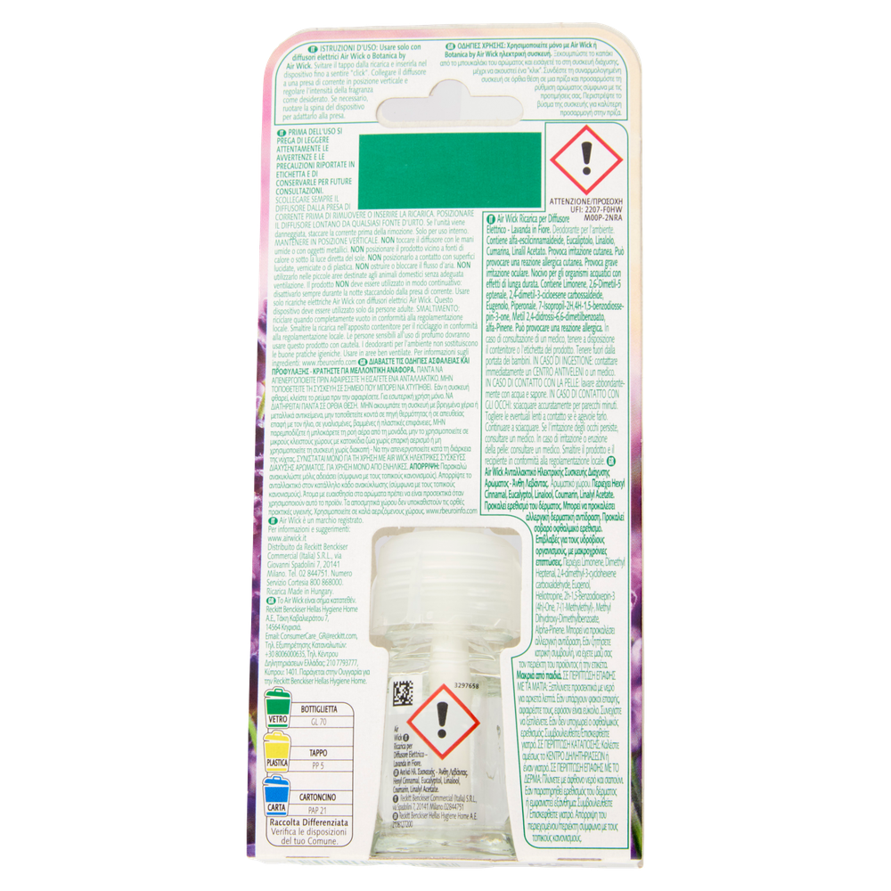 Ricarica Per Diffusore Elettrico Deoambiente Alla Lavanda Air Wick - Foto 3