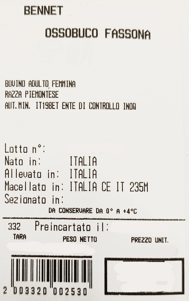 Ossobuco Fassona Piemontese - Foto 3