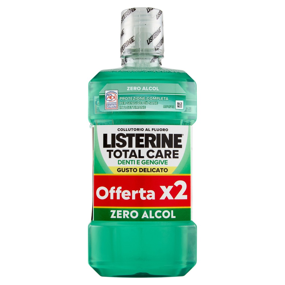 Collutorio Listerine Denti E Gengive Gusto Delicato Bipacco - Foto 1