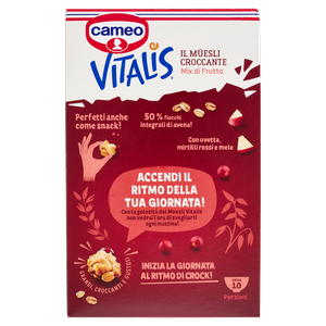 Muesli Croccante Mix Di Frutta Con Avena, Riso E Uvetta Vitalis Cameo - Foto 3