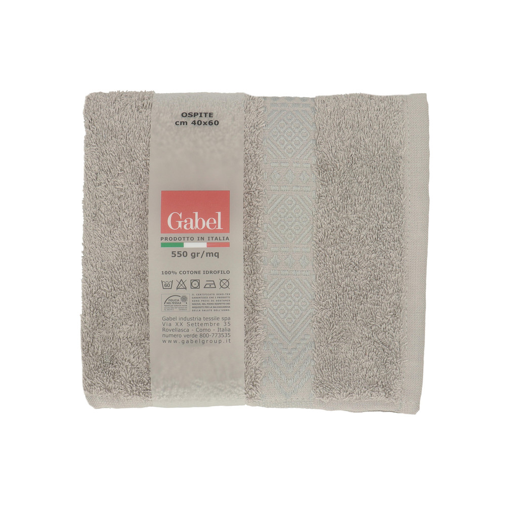 Ospite Spugna Cm40x60 Grigio Ferro Gabel - Foto 1