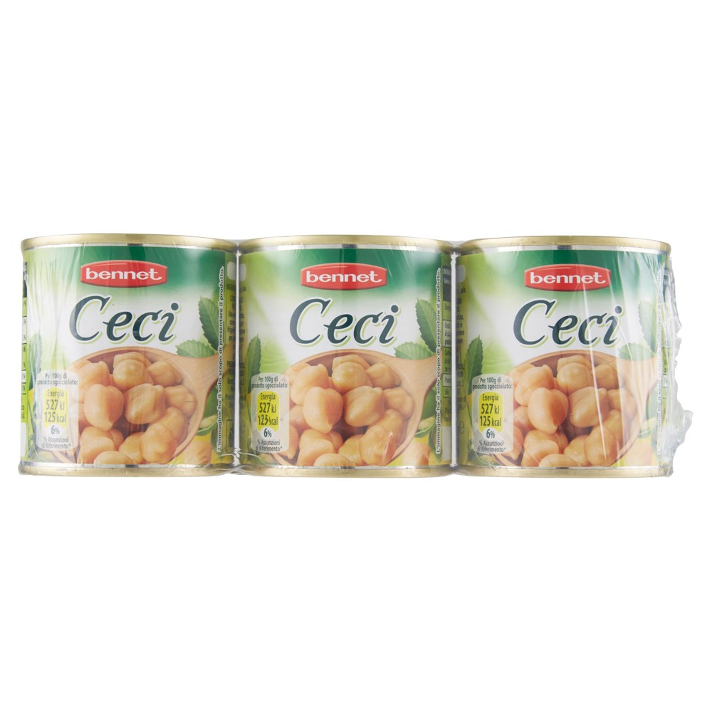 Ceci In Scatola 3x125g Bennet - Foto 1
