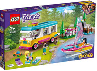 Playset Camper Van Nel Bosco Con Barca A Vela Lego Friends 7+ Playset Camper Van Nel Bosco Con Barca A Vela Lego Friends 7+