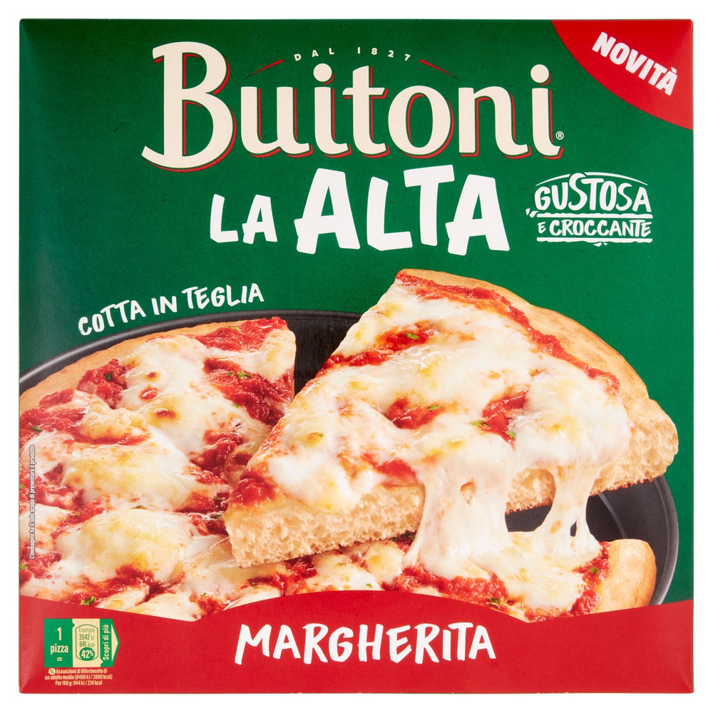 Pizza Alta Margherita Con Base Croccante E Consistenza Soffice Buitoni - Foto 1