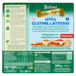 Bella Napoli Margherita Senza Glutine E Senza Lattosio Pizza Surgelata - Foto 3