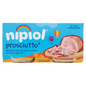 Omogeneizzato Prosciutto 2x80g Nipiol - Foto 1