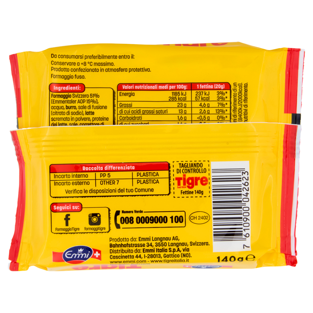 Fettine Emmentaler Tigre - Foto 3