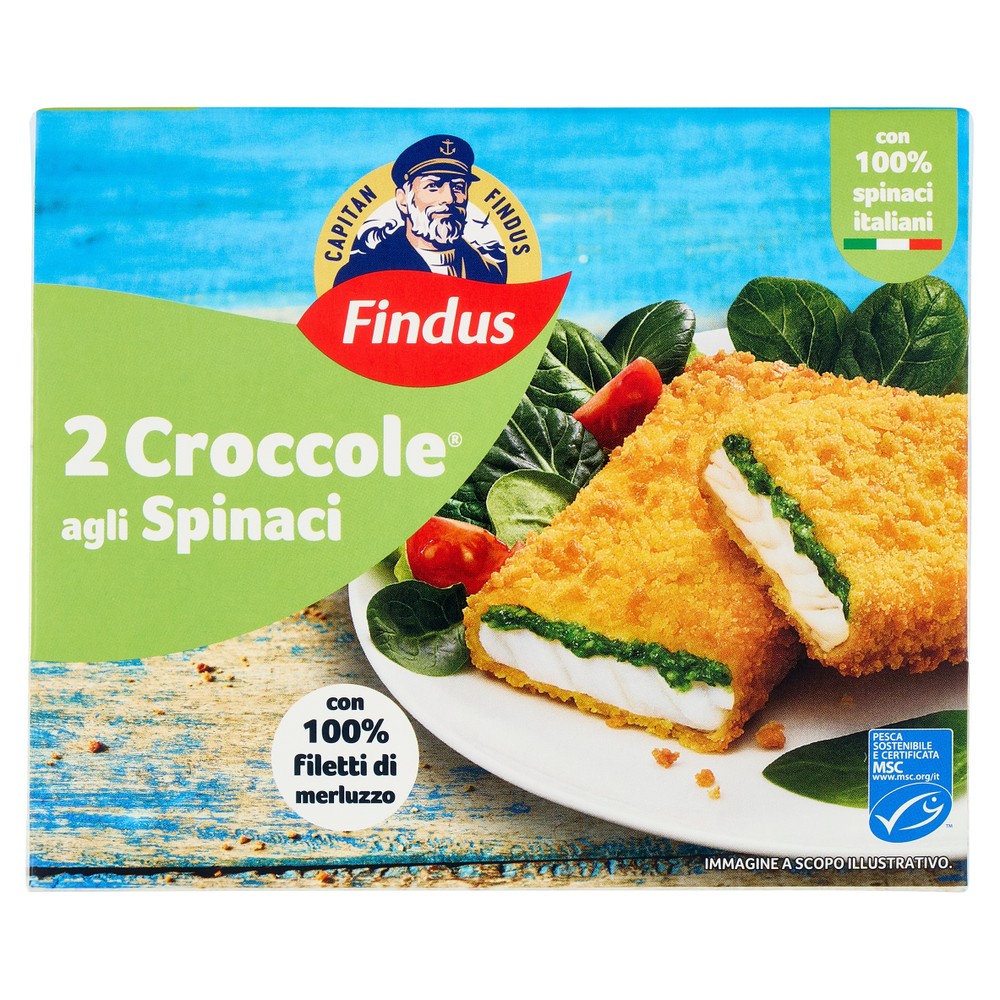 2 Croccole Spinaci Capitan Findus - Foto 1